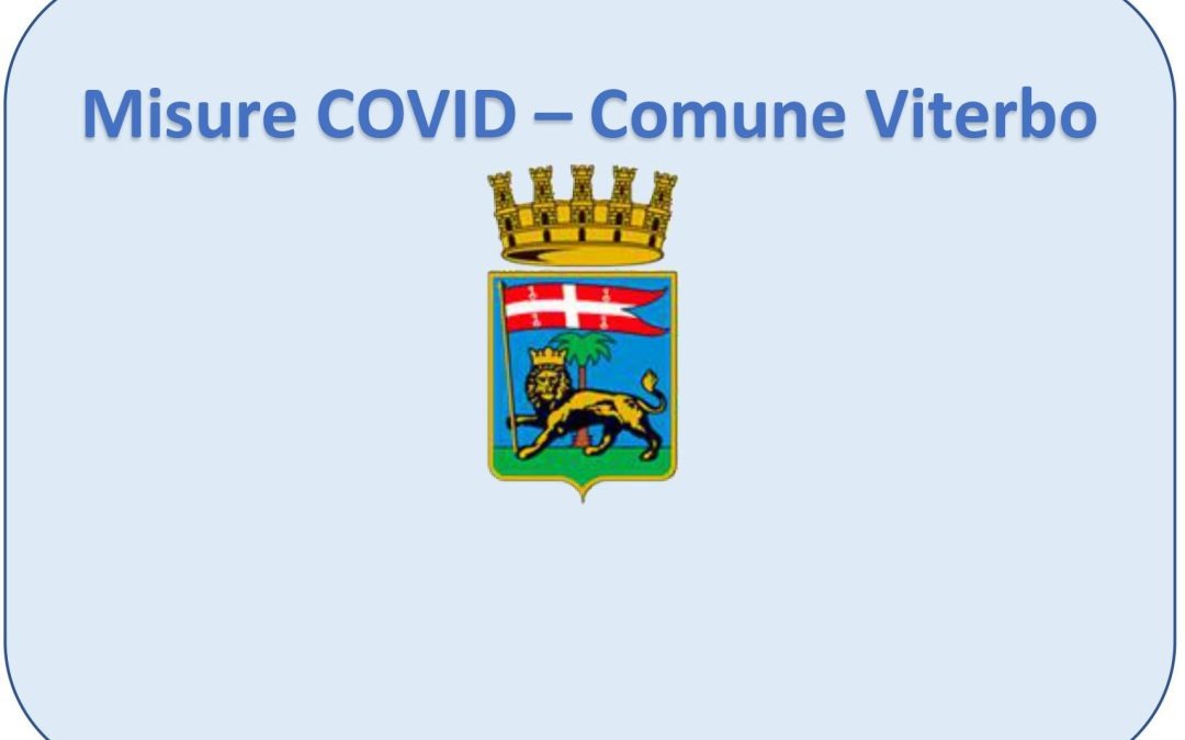 Misure  Covid – Comune di Viterbo