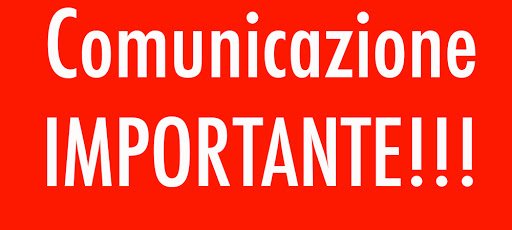 Comunicazione importante