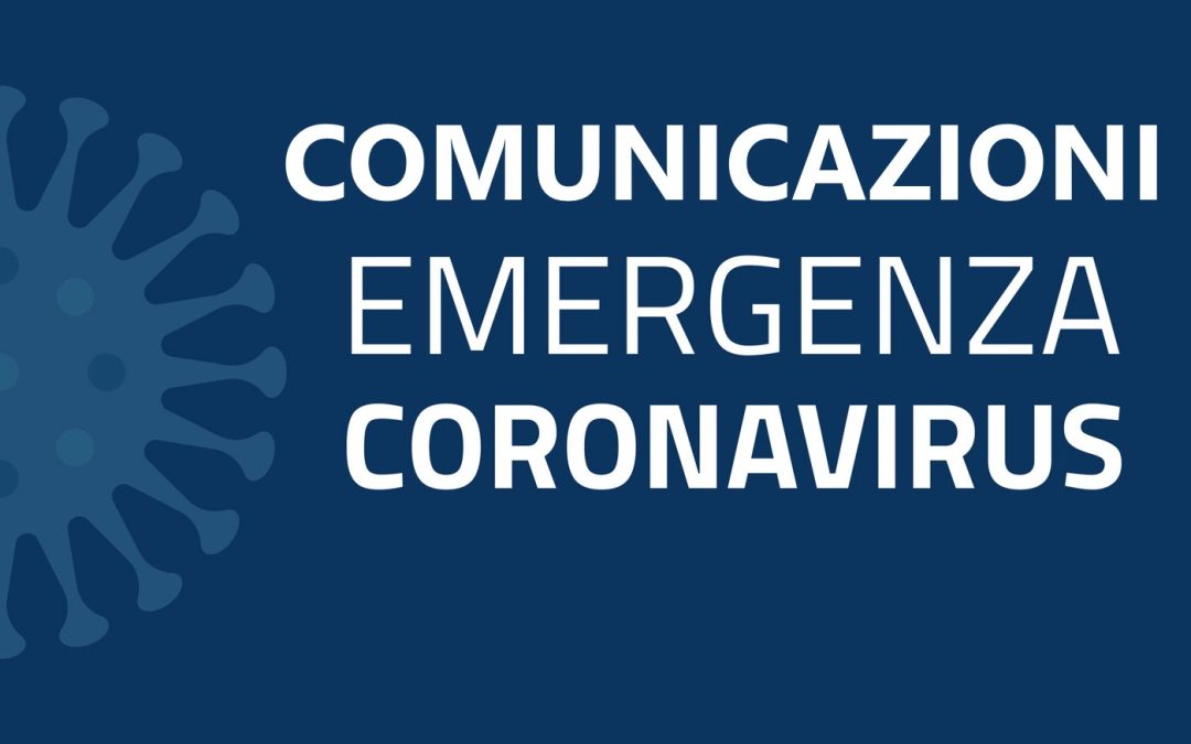 Comunicazione sulla gestione dell’emergenza Covid-19