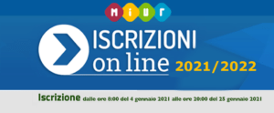 Iscrizioni online a.s. 2021-2022